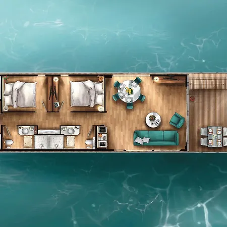 Hausboote Am Lankenauer Hoeft Botel *
